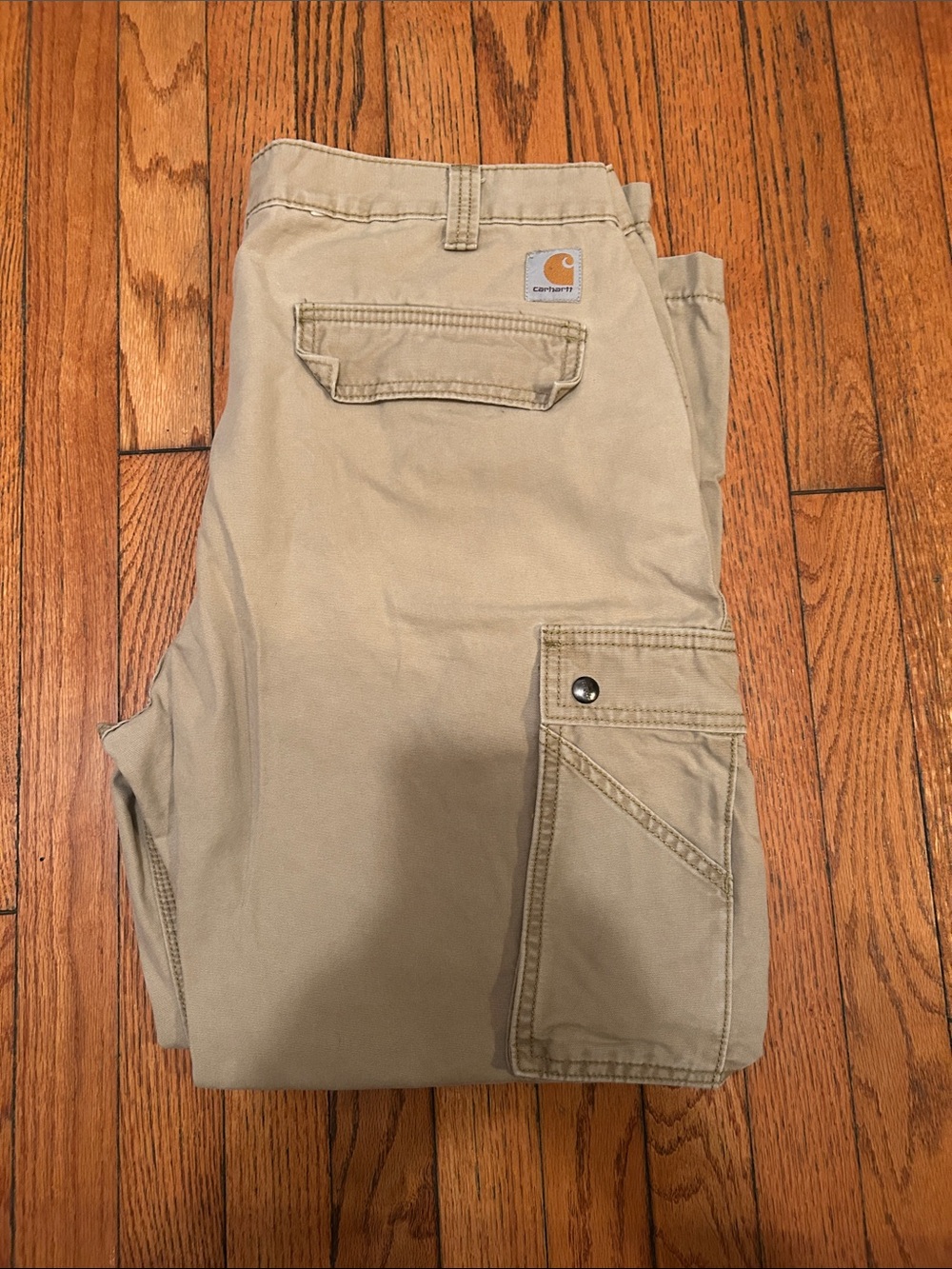 Carhartt Men's Tan Khaki Cargo Pants